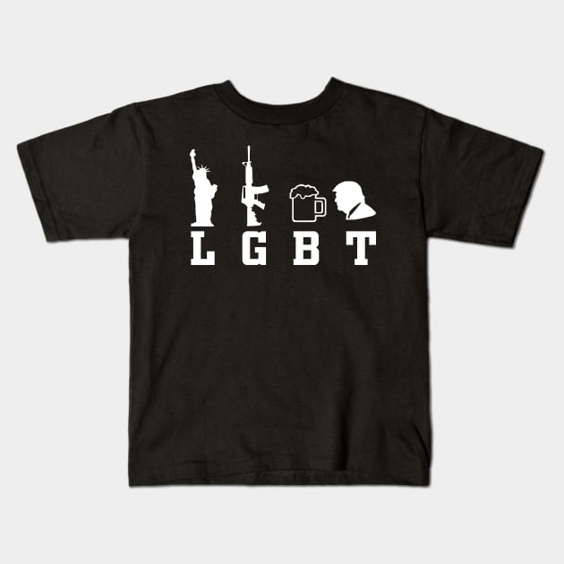 LGBT Trump Kids T-Shirt by GreenGuyTeesStore